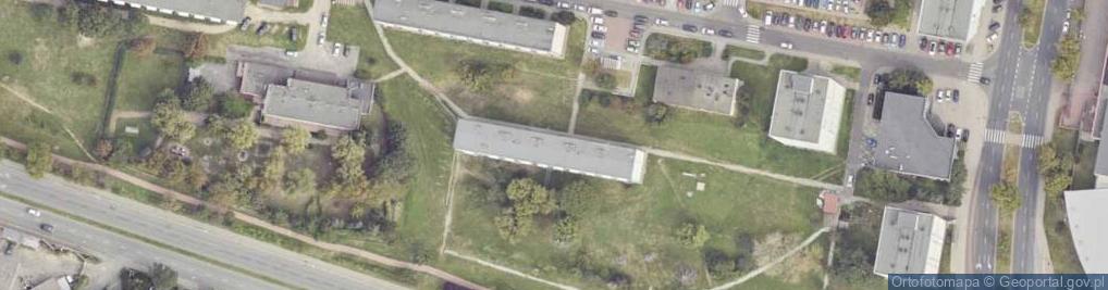 Zdjęcie satelitarne Kosmonautów ul.