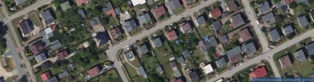 Zdjęcie satelitarne Kosmonautów ul.
