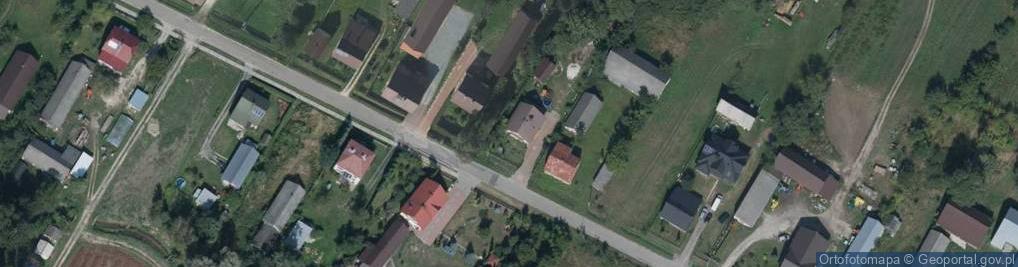 Zdjęcie satelitarne Korchów Pierwszy ul.
