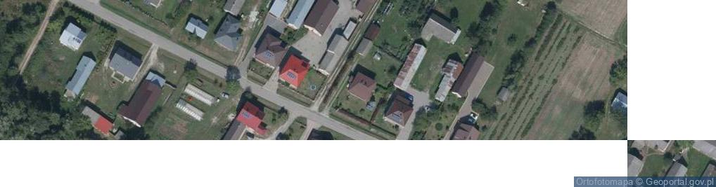 Zdjęcie satelitarne Korchów Pierwszy ul.