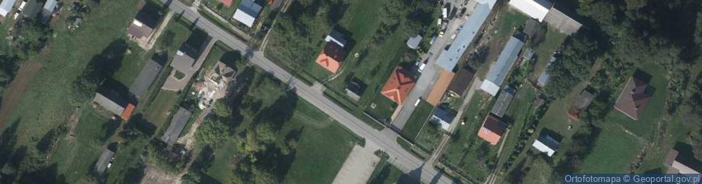 Zdjęcie satelitarne Korchów Pierwszy ul.