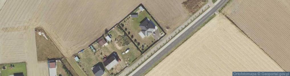 Zdjęcie satelitarne Kornaty-Huby ul.