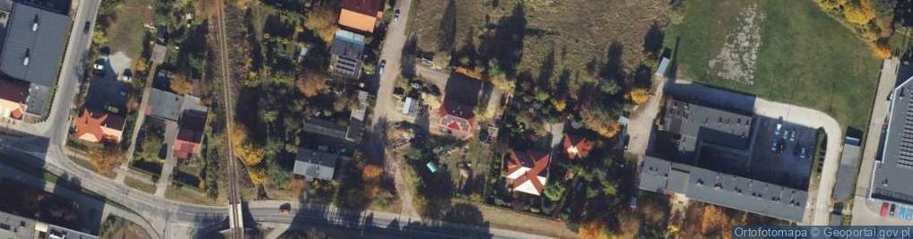 Zdjęcie satelitarne Kolejowa ul.