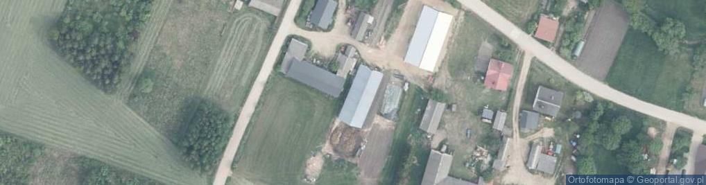 Zdjęcie satelitarne Koryciny ul.