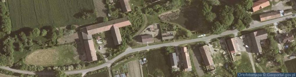 Zdjęcie satelitarne Korytów ul.