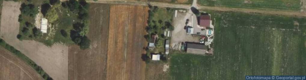 Zdjęcie satelitarne Korzeń Rządowy ul.