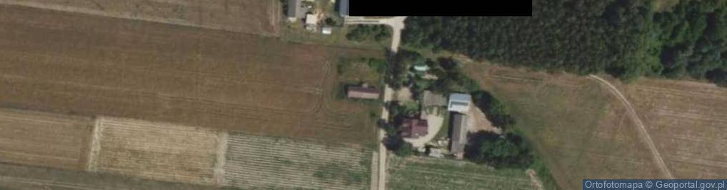 Zdjęcie satelitarne Korzeń Rządowy ul.
