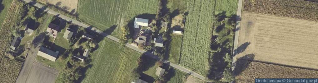 Zdjęcie satelitarne Korzeniew ul.