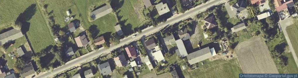 Zdjęcie satelitarne Korzeniew ul.