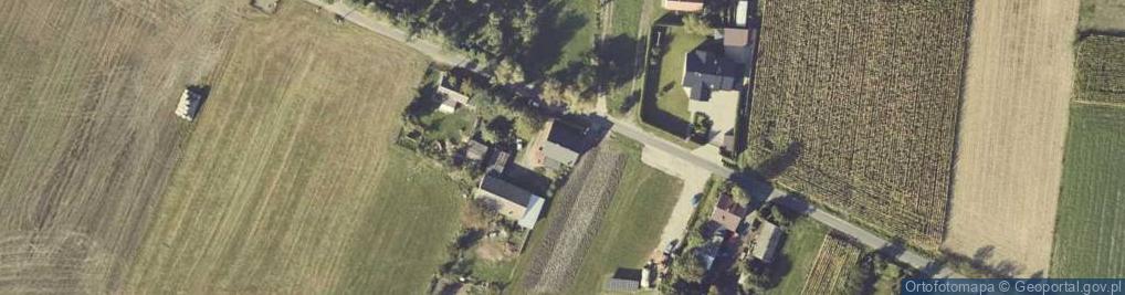 Zdjęcie satelitarne Korzeniew ul.