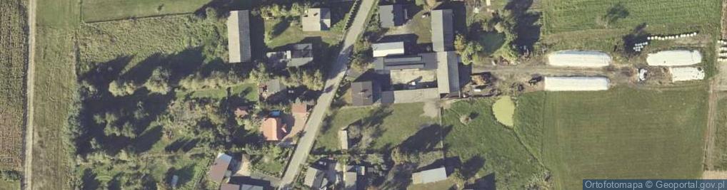 Zdjęcie satelitarne Korzeniew ul.