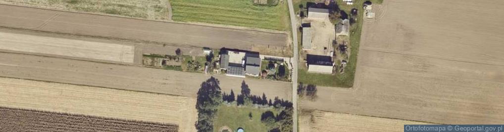 Zdjęcie satelitarne Kościelec-Kolonia ul.
