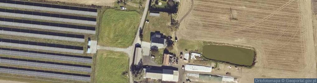Zdjęcie satelitarne Kościelec-Kolonia ul.