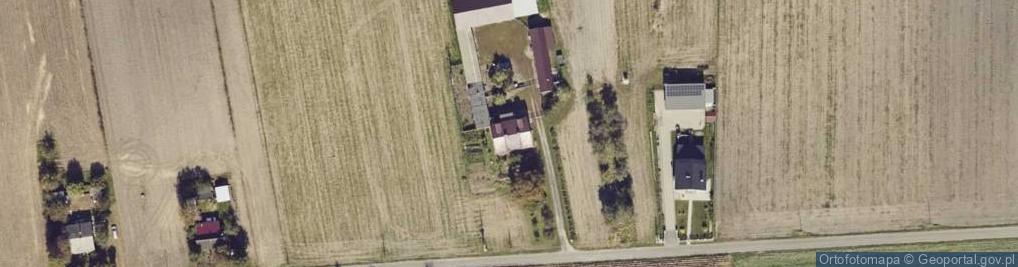 Zdjęcie satelitarne Kościelec-Kolonia ul.