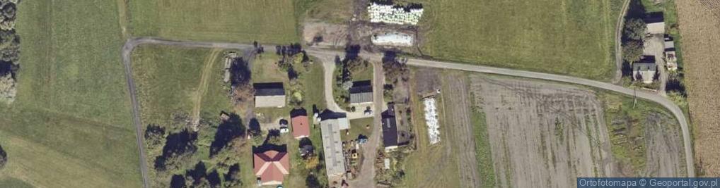 Zdjęcie satelitarne Kościelec-Kolonia ul.