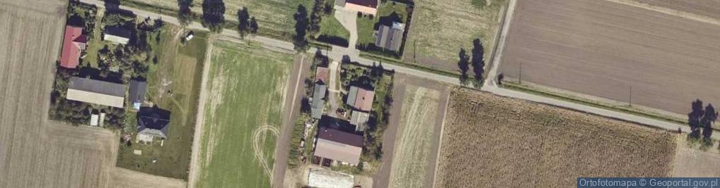 Zdjęcie satelitarne Kościelec-Kolonia ul.