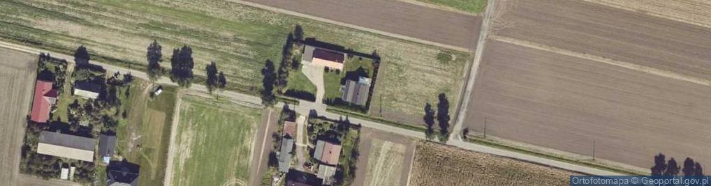 Zdjęcie satelitarne Kościelec-Kolonia ul.
