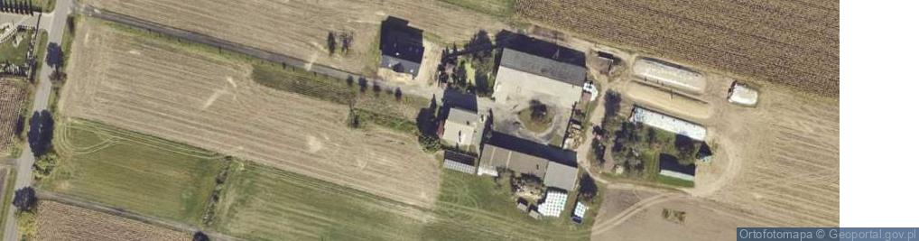 Zdjęcie satelitarne Kościelec-Kolonia ul.
