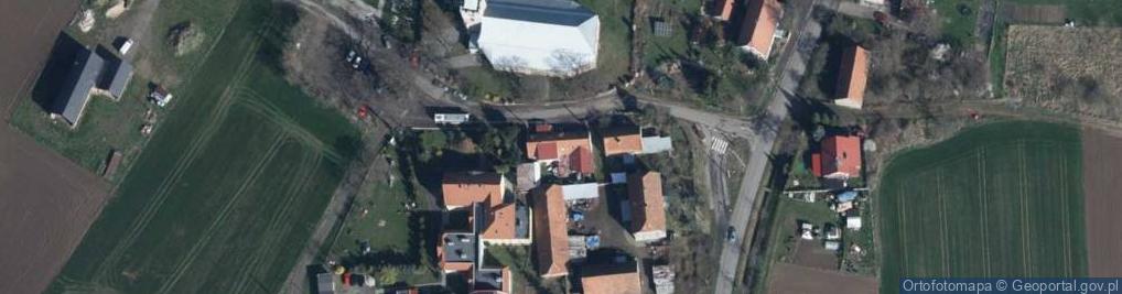 Zdjęcie satelitarne Kościelec ul.