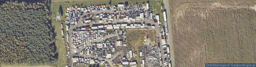 Zdjęcie satelitarne Konińska ul.