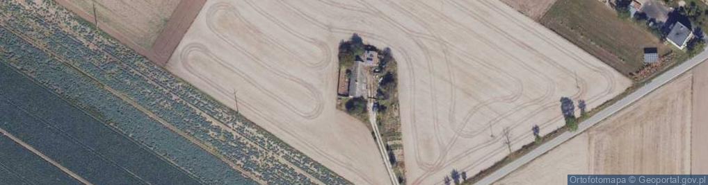 Zdjęcie satelitarne Kościelna Wieś ul.