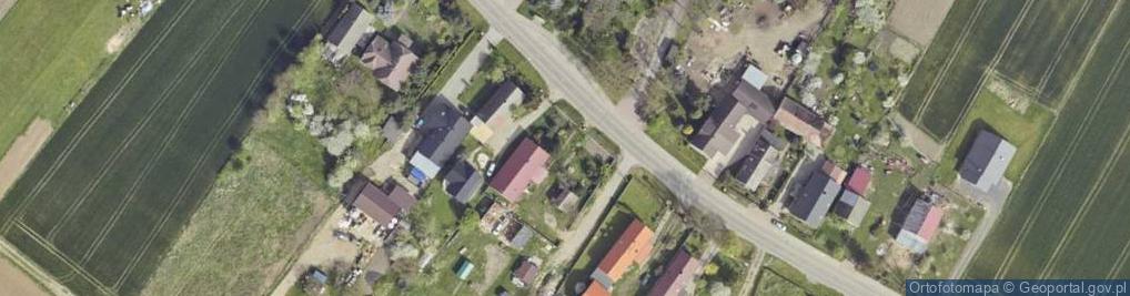 Zdjęcie satelitarne Kościerzyce ul.