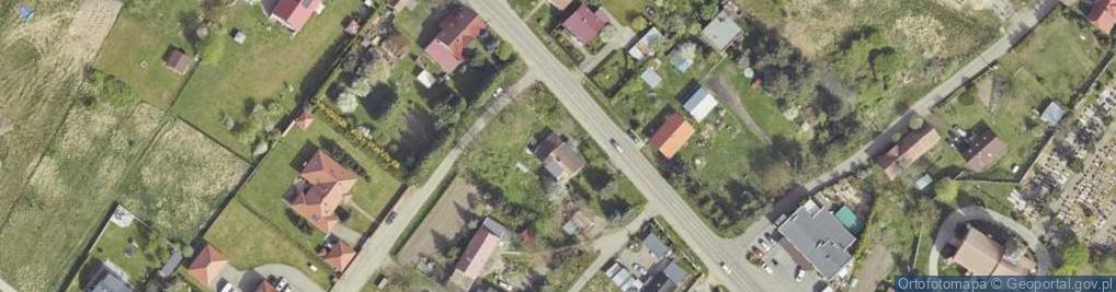 Zdjęcie satelitarne Kościerzyce ul.