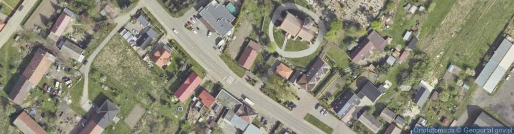 Zdjęcie satelitarne Kościerzyce ul.