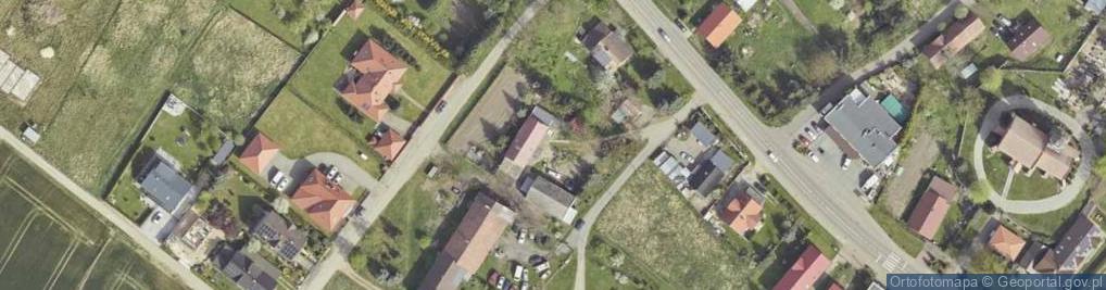 Zdjęcie satelitarne Kościerzyce ul.