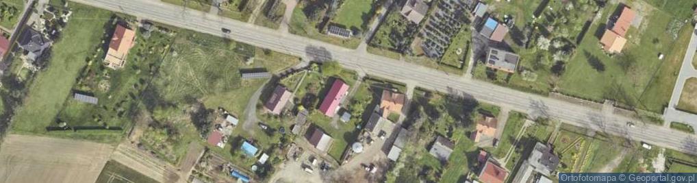 Zdjęcie satelitarne Kościerzyce ul.