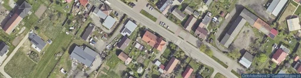 Zdjęcie satelitarne Kościerzyce ul.