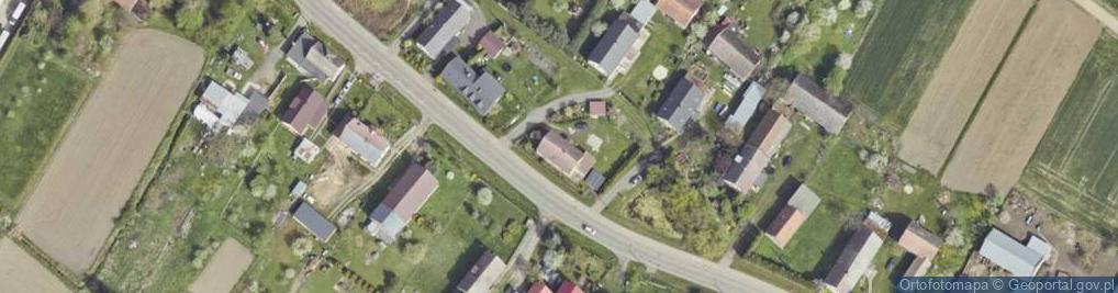 Zdjęcie satelitarne Kościerzyce ul.