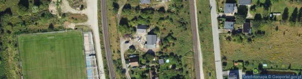 Zdjęcie satelitarne Kolejowa ul.