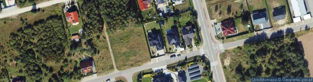 Zdjęcie satelitarne Konwaliowa ul.