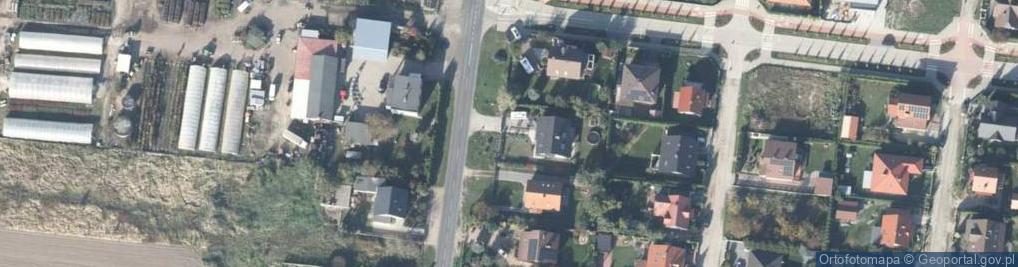 Zdjęcie satelitarne Kórnicka ul.