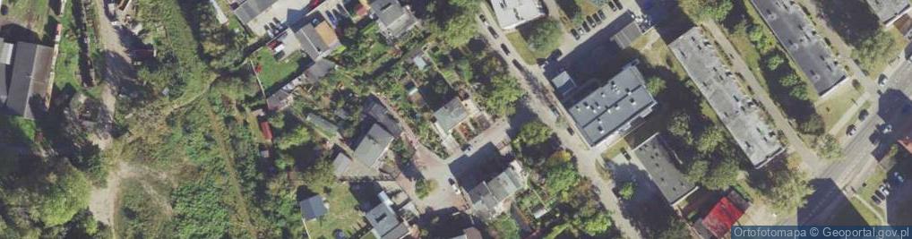 Zdjęcie satelitarne Kolejowa ul.