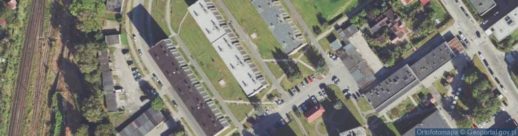Zdjęcie satelitarne Kolejowa ul.