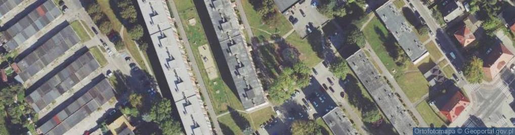Zdjęcie satelitarne Kolejowa ul.