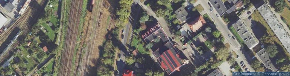 Zdjęcie satelitarne Kolejowa ul.