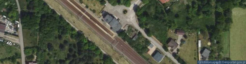 Zdjęcie satelitarne Kolejowa ul.