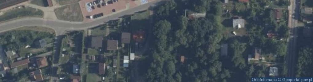 Zdjęcie satelitarne Kolejowa ul.