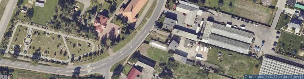 Zdjęcie satelitarne Kościelna ul.