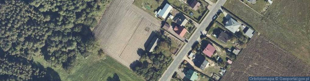Zdjęcie satelitarne Kozarzew ul.