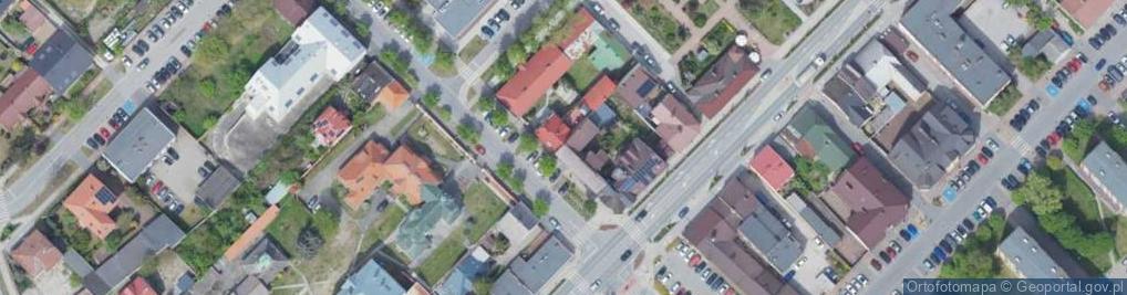 Zdjęcie satelitarne Konstytucji 3 Maja ul.