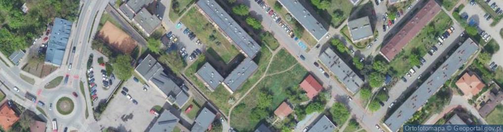 Zdjęcie satelitarne Konstytucji 3 Maja ul.