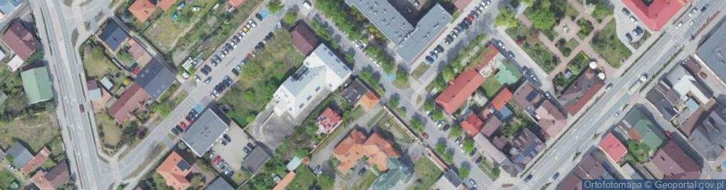 Zdjęcie satelitarne Konstytucji 3 Maja ul.