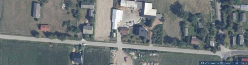 Zdjęcie satelitarne Kozłów ul.