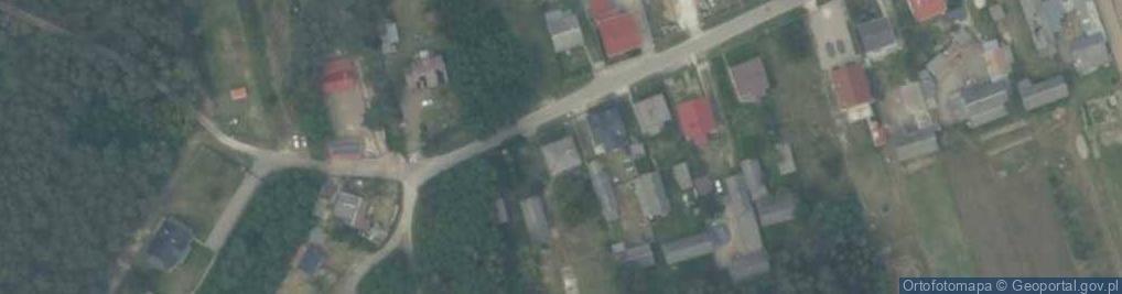 Zdjęcie satelitarne Kozłów ul.