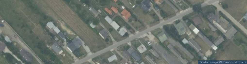 Zdjęcie satelitarne Kozłów ul.