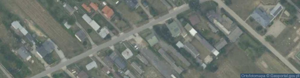 Zdjęcie satelitarne Kozłów ul.